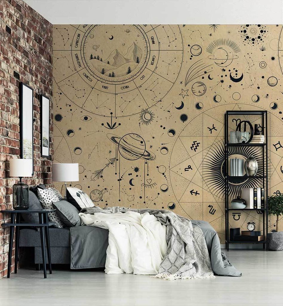 Fototapete Raum und Zeit, Material:Klassik 150g/qm, Größe Tapete:520 x 300cm
