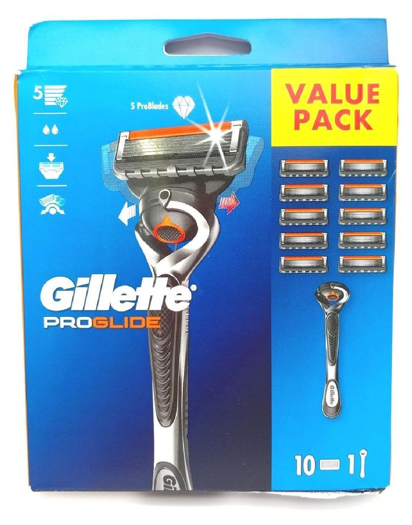 Gillette Nassrasierer Rasurpflege ProGlide 5 fach Klinge Produktbild 