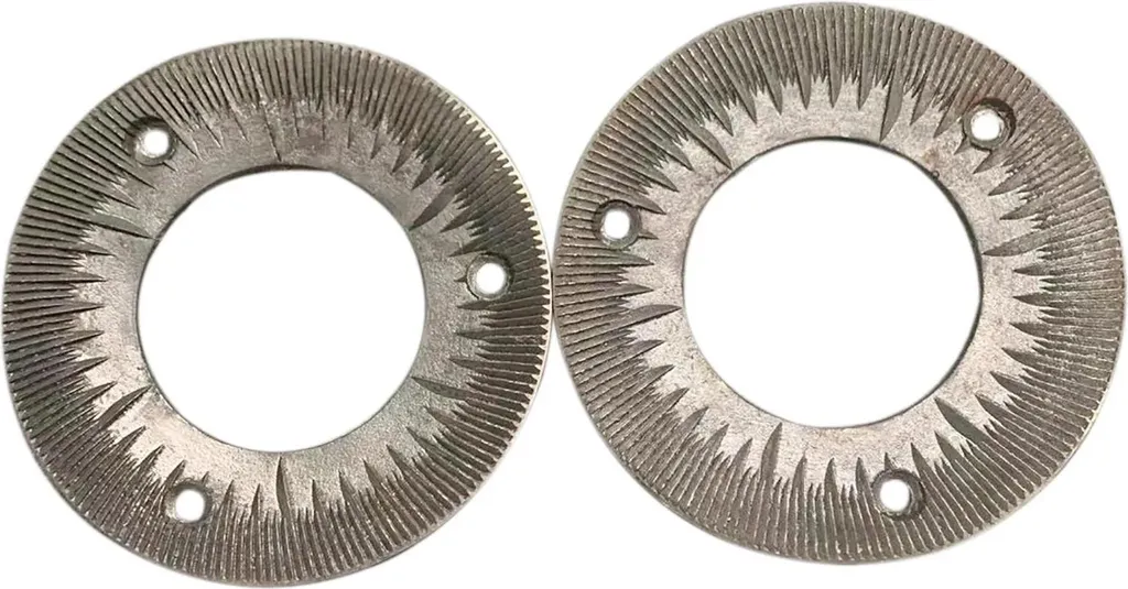 Meules abrasives Ø147 mm pour modèle 150 en acier moulé - Lot de 2