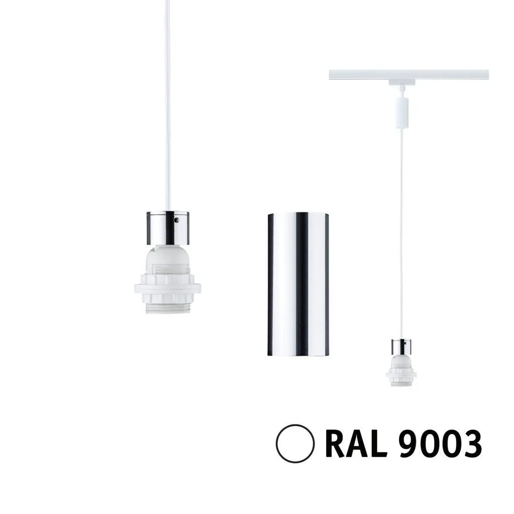 URail Suspension 2Easy E27 Dimmable 230V Blanc de Sécurité Paulmann