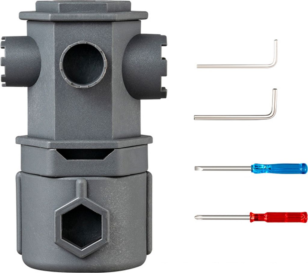 Wasserhahnschlüssel-Installateur, Waschbecken, Mehrzweck-Sanitärwerkzeug für Badezimmer, Küchen, kompakter Wasserhahn-Installations-Reparatursc...