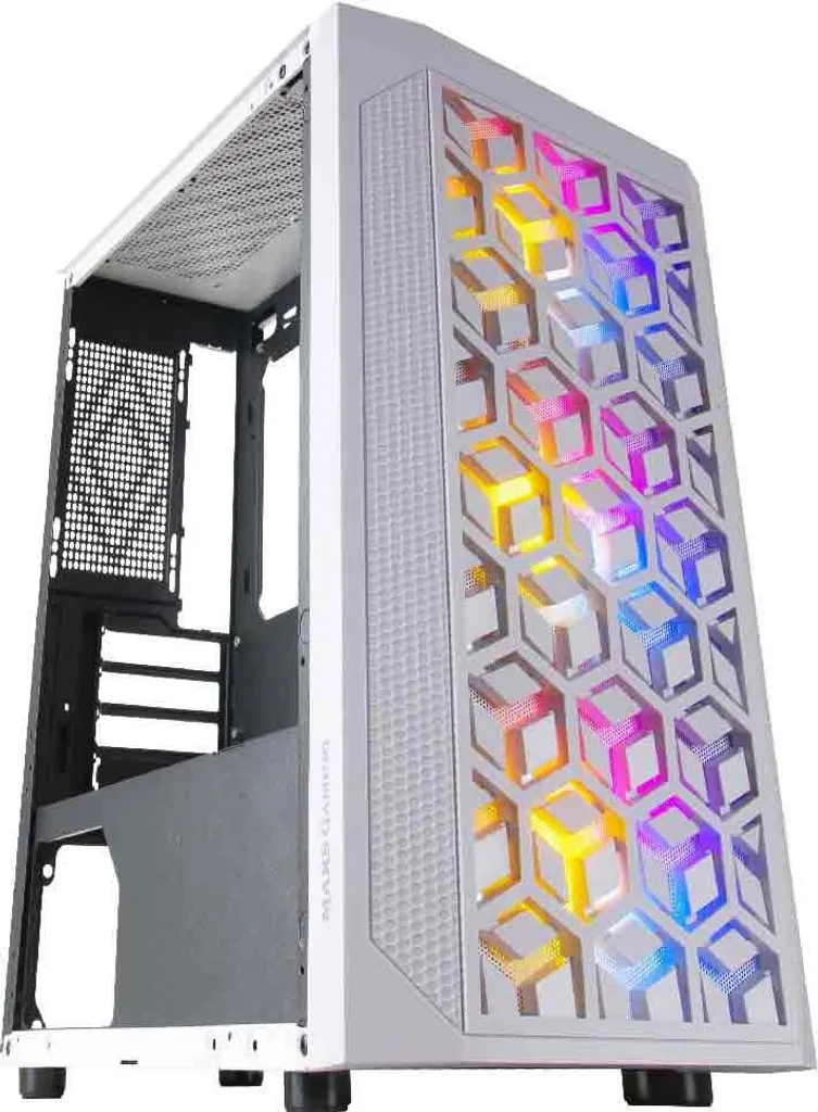 Case Gaming MCMESH Mars Gaming - Mesh 360 e 3 Ventole RGB - 8