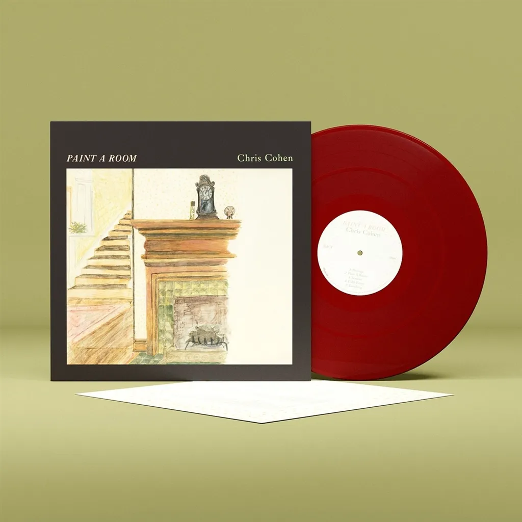 Chris Cohen Paint A Room Vinyle Rouge LP - Album Édition Limitée Rare