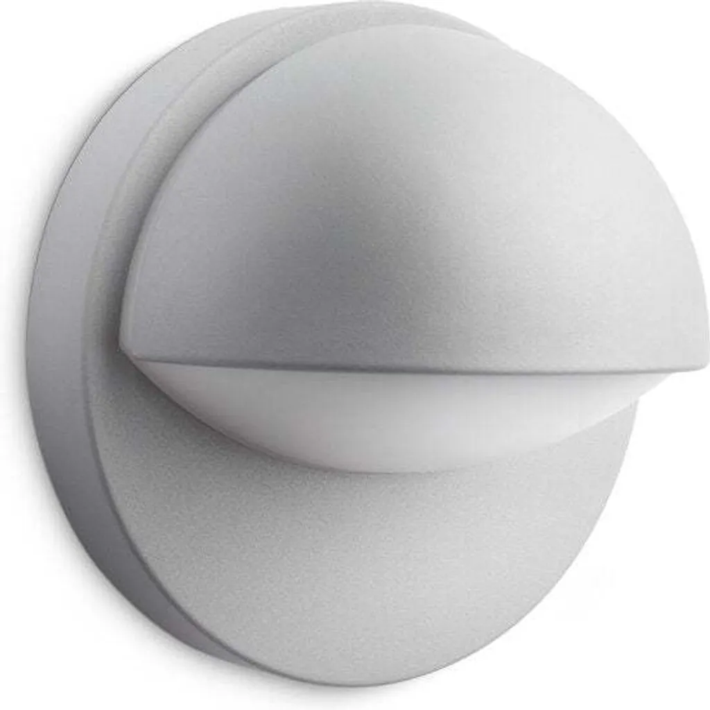 Lampada Esterna Philips June Grigio 1x40W E27 Montaggio Facile