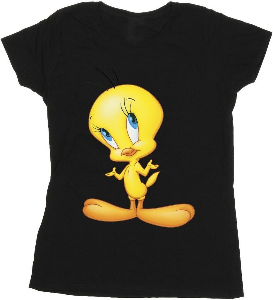 Looney Tunes - T-Shirt für Damen BI28238 (L) (Schwarz)