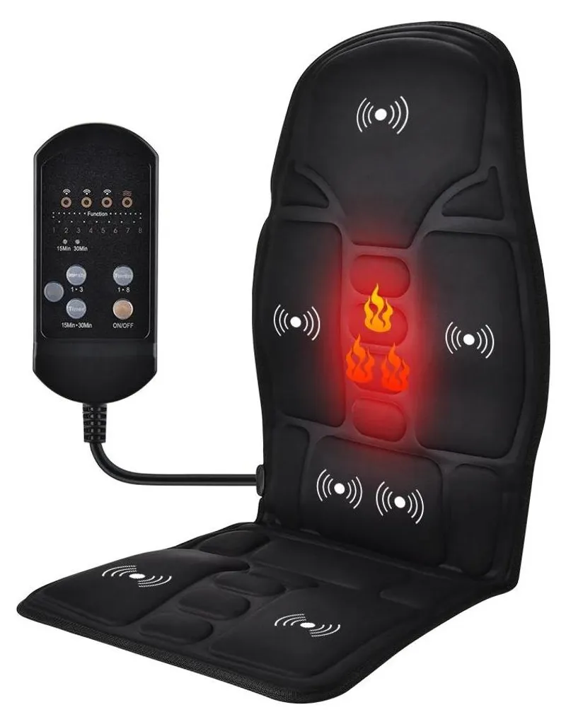 Coussin de massage pour fauteuil relax - Soulagement dos et lombaires EU