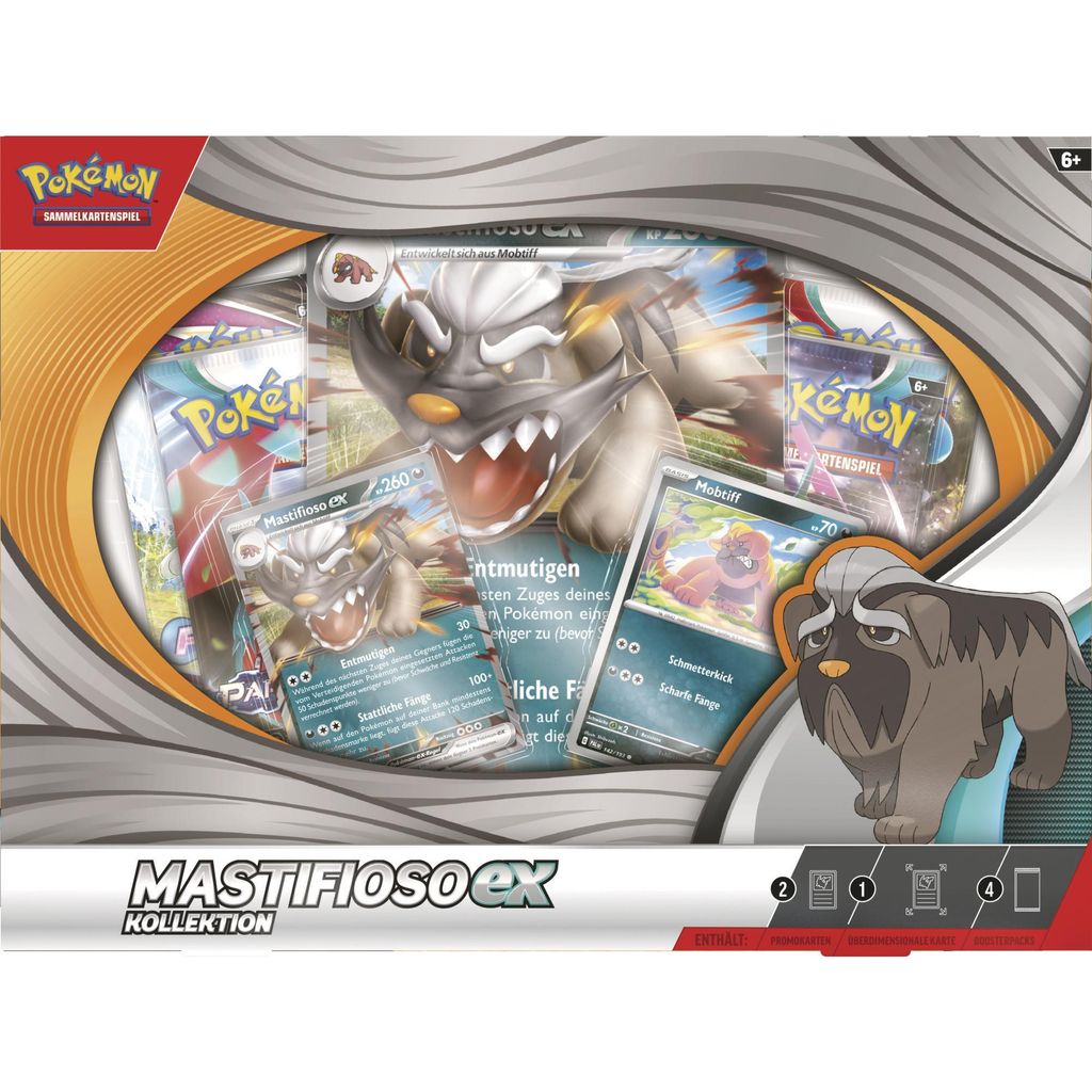 Pokemon TCG Mastifioso-EX Kollektion DE Produktbild 