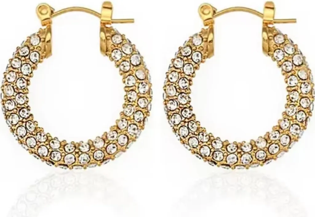 Orecchini Sarah - Eleganza Classica in Oro con Zirconi KP32687