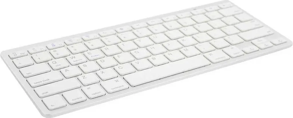 Clavier Bluetooth Ewent EW3161 Blanc AZERTY Espagnol sans Fil Compact