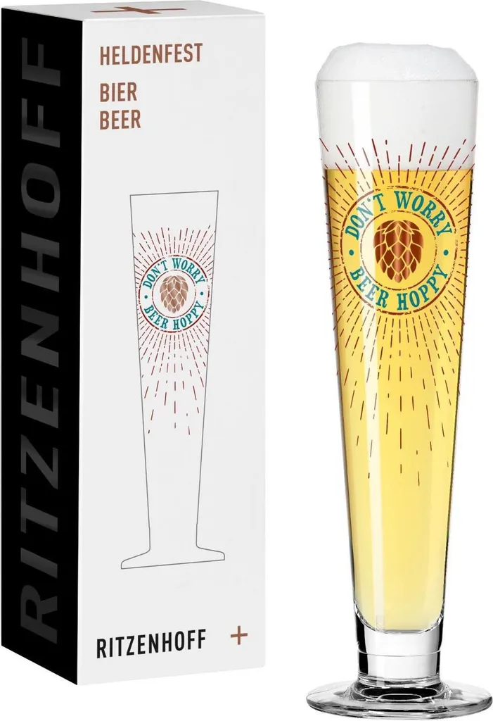 Bicchiere Birra Ritzenhoff 385ml Heldenfest 012 Cristallo 1011012