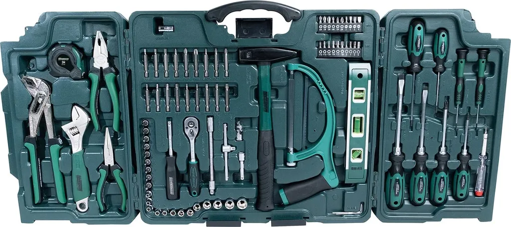Kit outils Mannesmann 29085 89 pièces pour entretien auto et mécanique