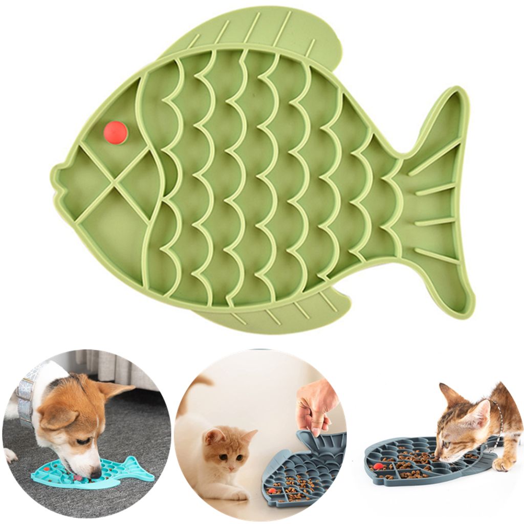 Fischförmige Katze Slow Feeder Haustier Lick Kaufland.de