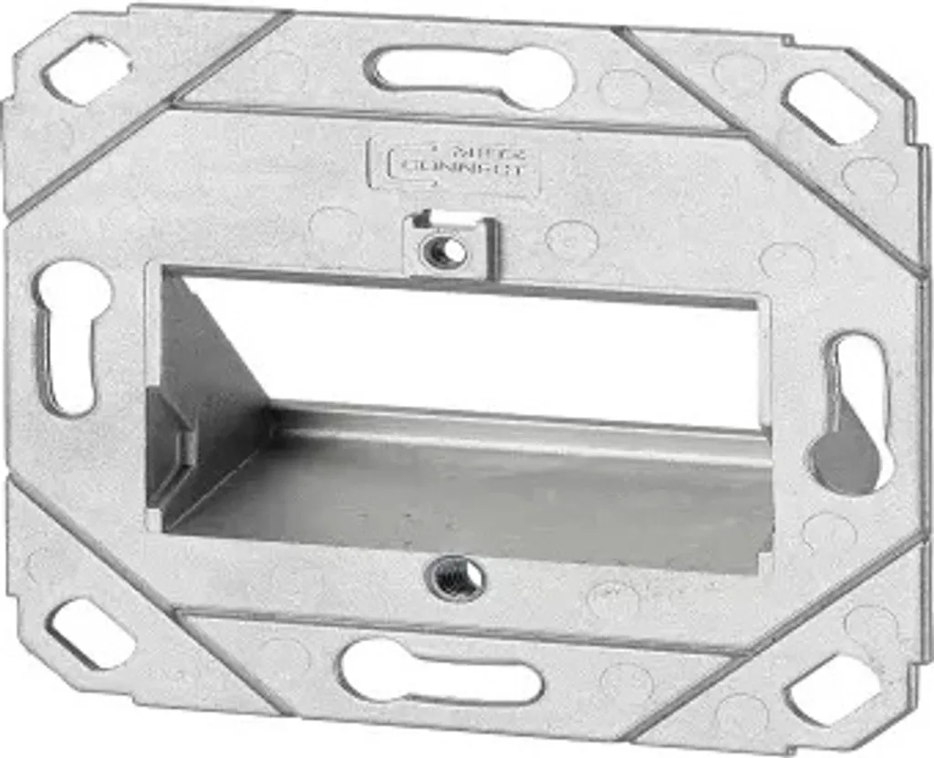 Boîtier Keystone 3 ports encastrable blanc pur 130B20D31200KE haut débit