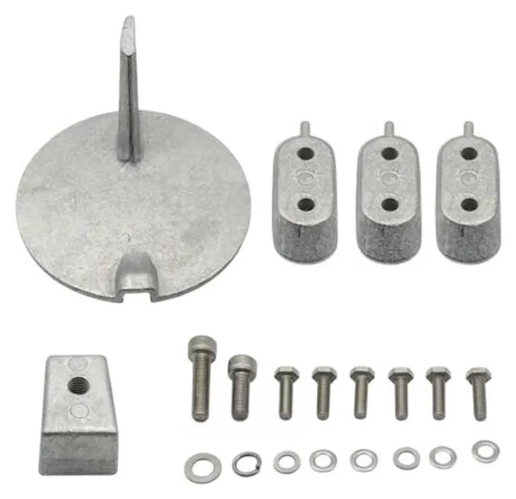 Éviter la corrosion moteur : Kit d'anodes zinc Recmar pour Yamaha 40-60
