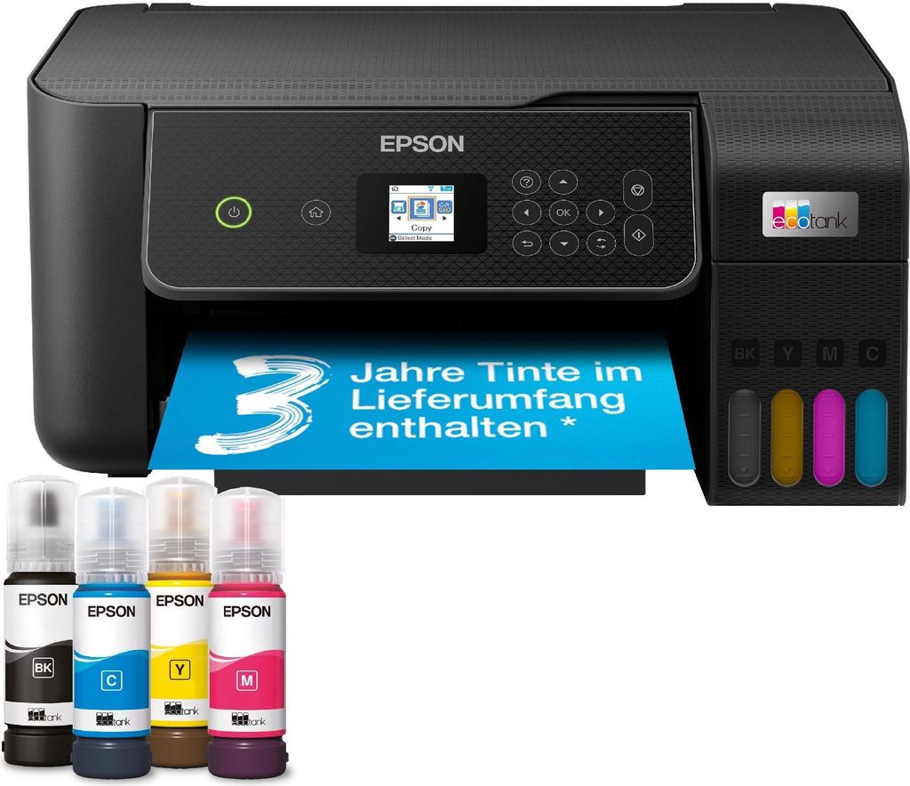 EcoTank ET-2871 A4-Multifunktions-WLAN-Tintentankdrucker Produktbild