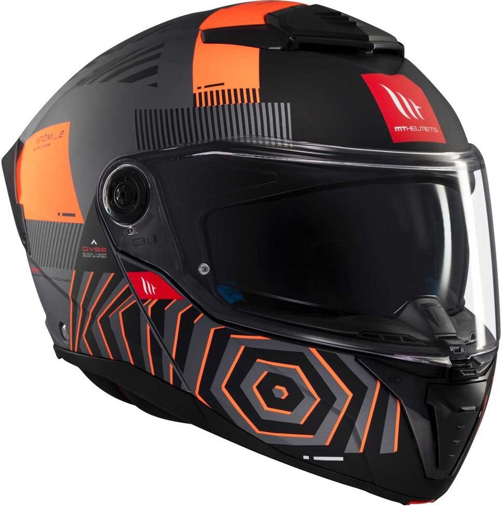 Mt Helmets Atom 2 Sv Strange Modularhelm XL XL
