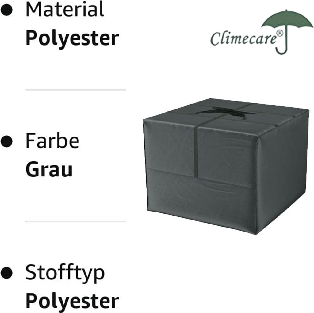 Climecare Aufbewahrungstasche und Schutzhülle für Auflagen Produktbild 6