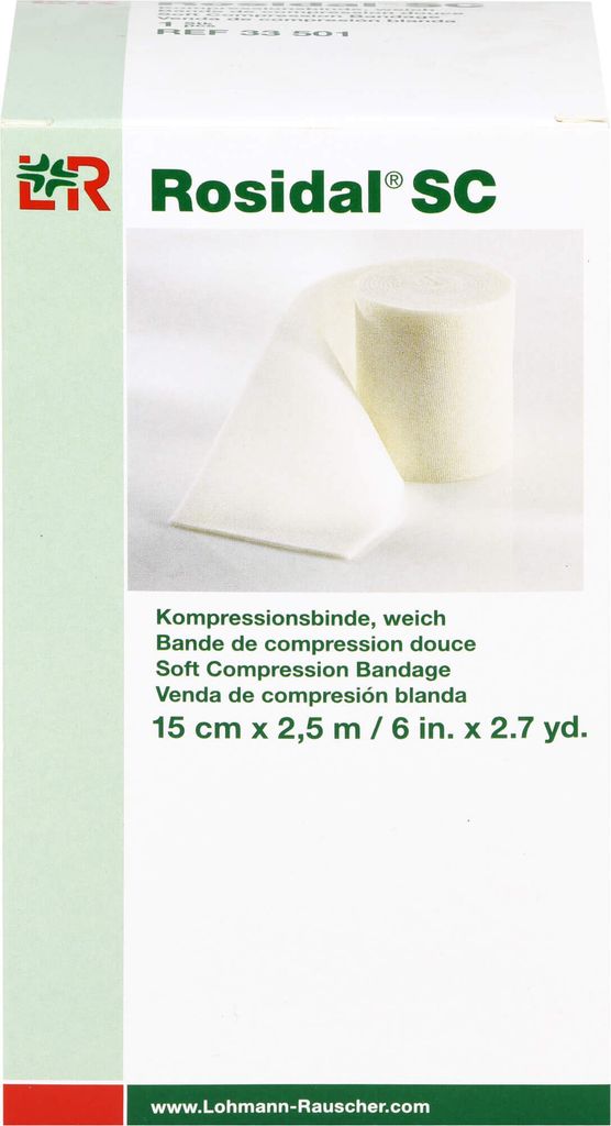Rosidal SC compressieverband, 1 stuk Productafbeelding 