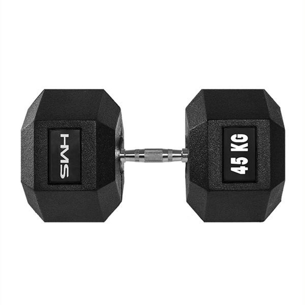 HMS Fitness Hexa Pro Hexagon-Kurzhantel 45 kg