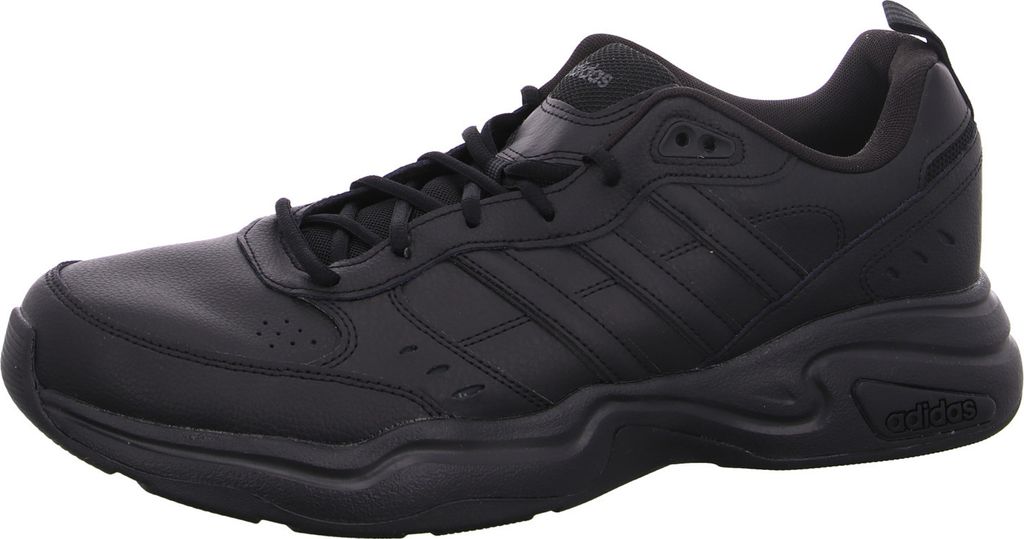 adidas Strutter sportlicher Schnürer Schwarz Produktbild 