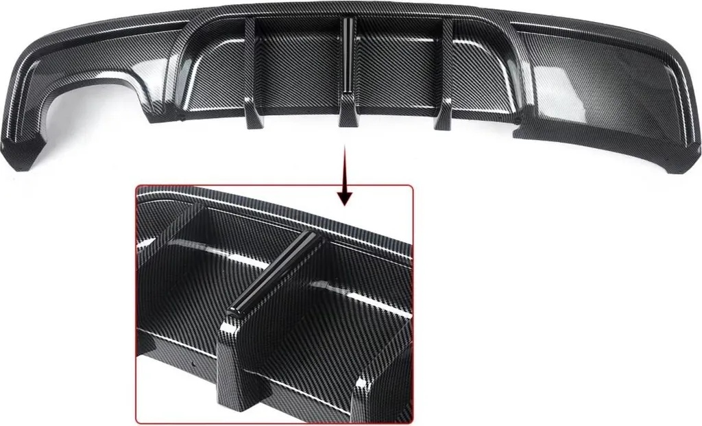 Diffuseur Pare-chocs Arrière Style F1 Carbone BMW E82 135i Kit Deluxe - 2