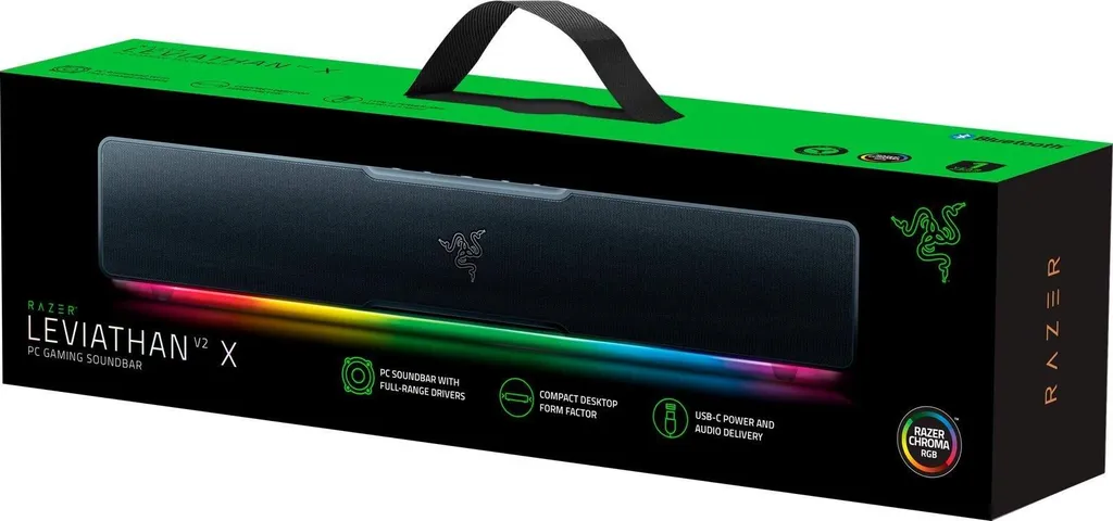 Razer Leviathan V2 X Barre de Son Gaming RZ05-04280100-R3M1 Compacte