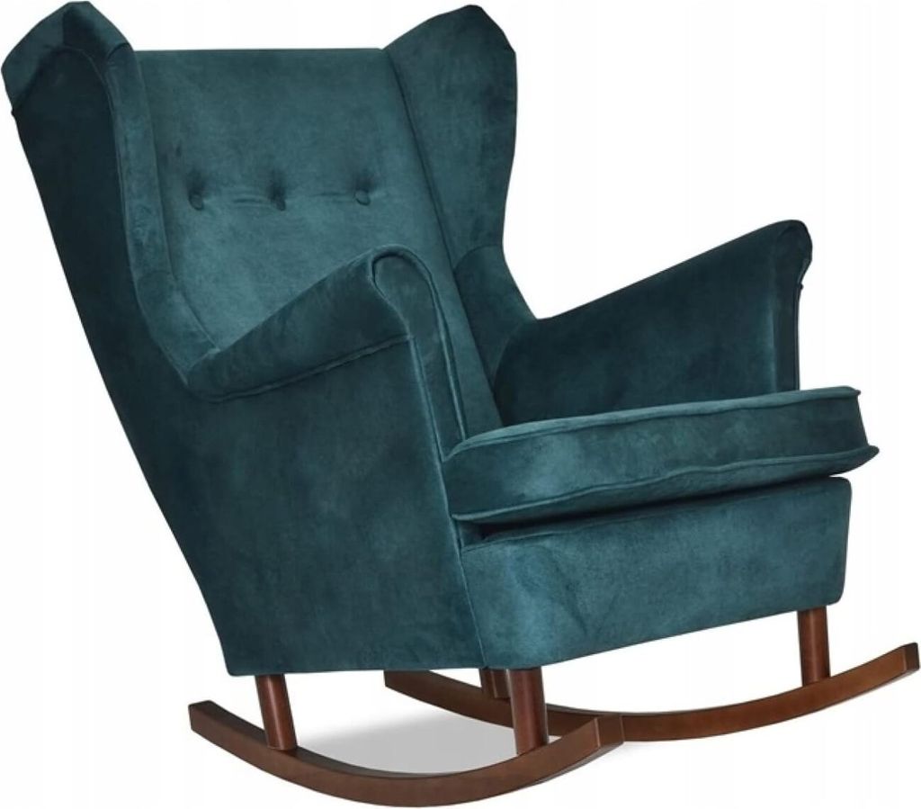 Family Meble Schaukelsessel Ari II Relaxsessel Skandinavisch Ohrensessel Loungesessel Fernsehsessel Für Wohnzimmer Schlafzimmer Büro (AURA 11)