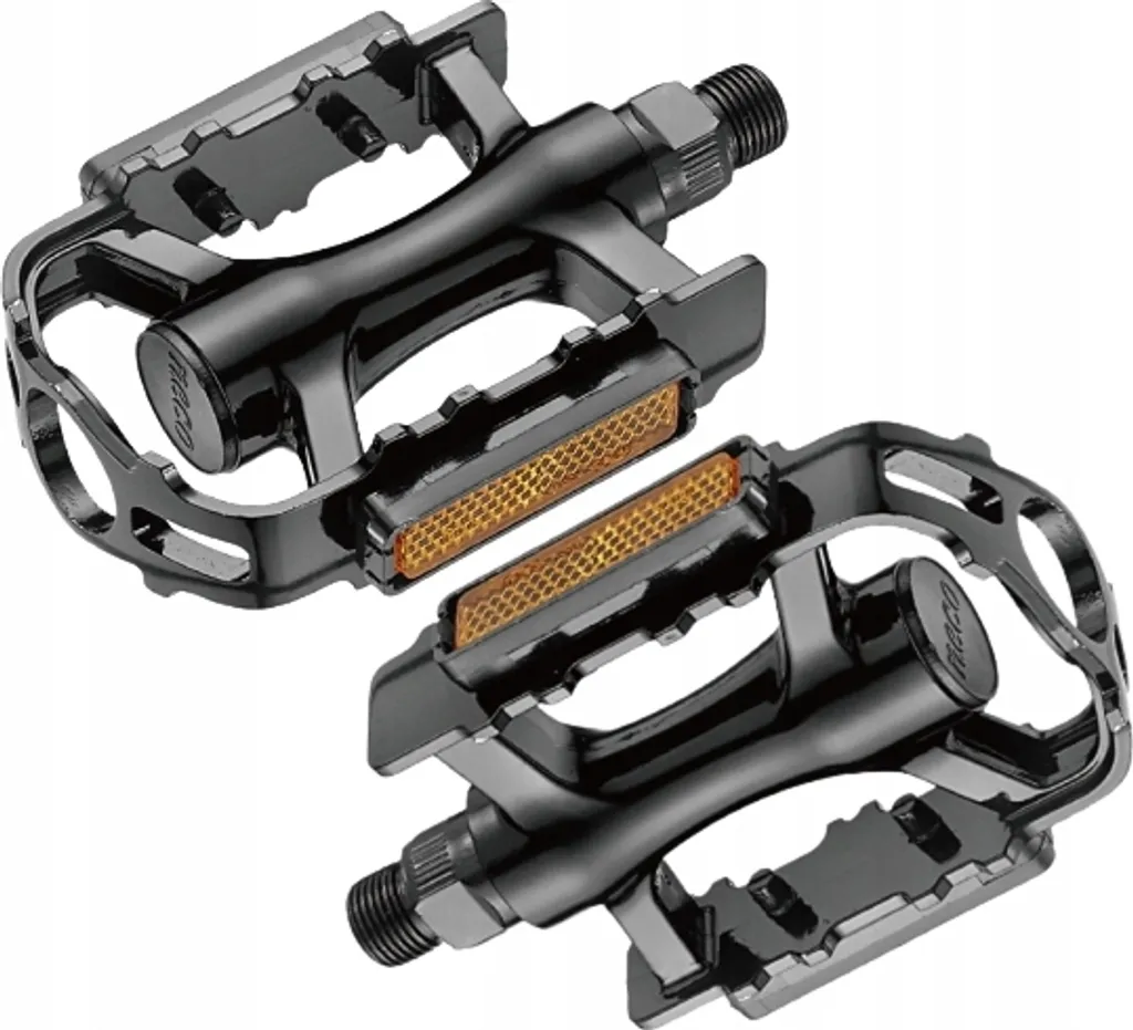 Neco Pédales de Vélo en Aluminium Noir avec Roulements de Précision