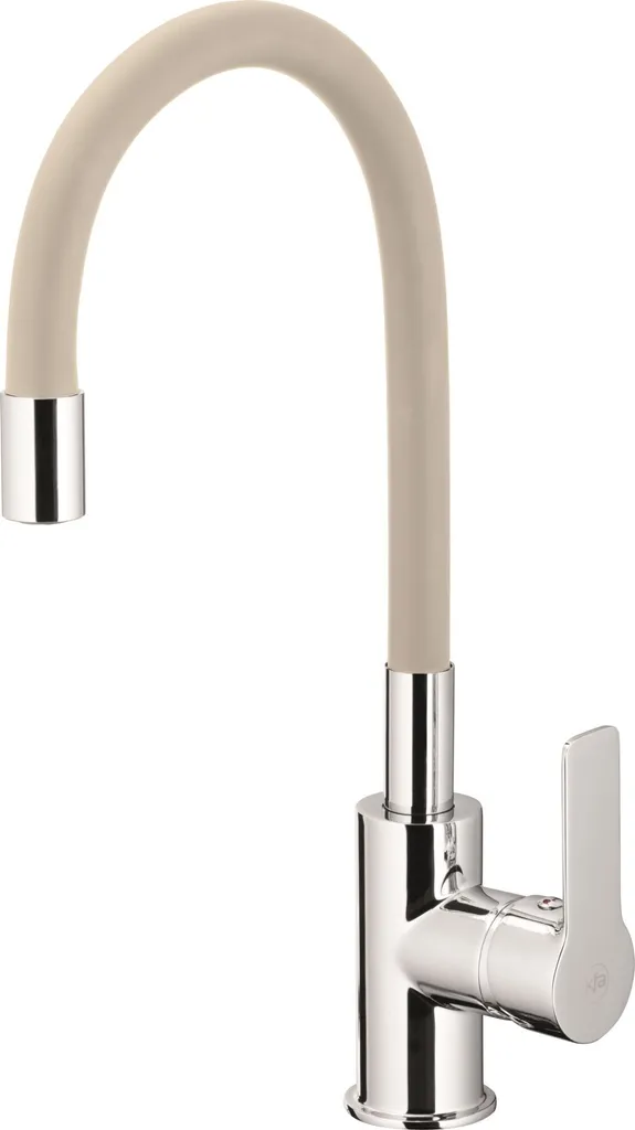 Mitigeur cuisine KFA Rumba Beige anti-calcaire et facile à installer