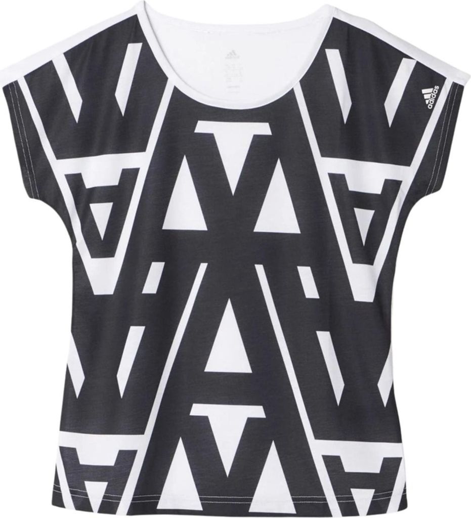 Adidas Sport T-Shirt für Mädchen, atmungsaktiv, pflegeleicht und farbecht