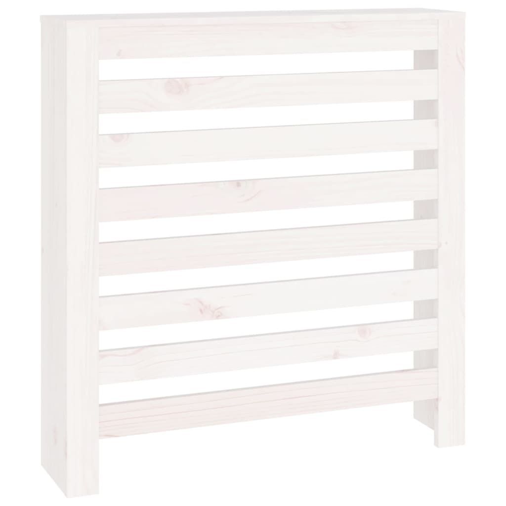 vidaXL Rivestimento per radiatori bianco 79,5x19x84 cm in Immagine del prodotto 