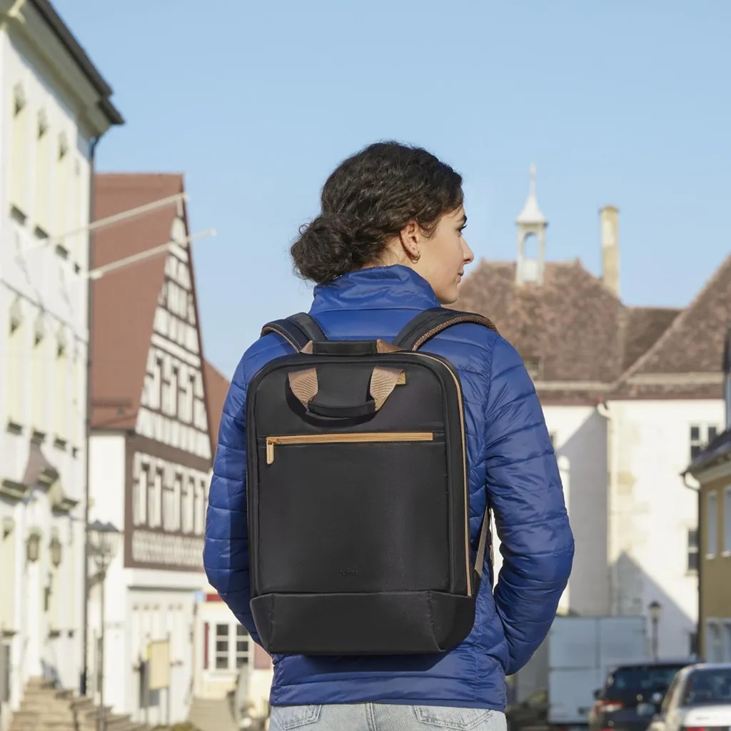 Sac à dos Éco-conçu Hama 00222056 Beige - Polyester Recyclé Robuste - 7