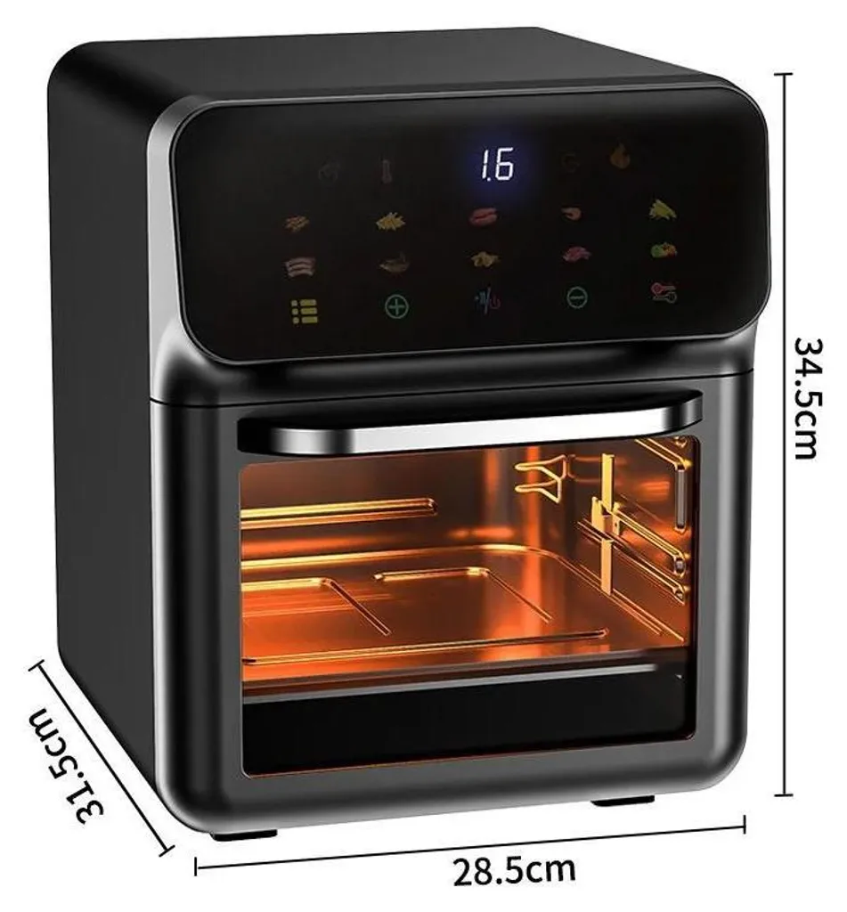 Friteuse à air chaud 10L Tactile - Four Compact Multifonction Sain - 2