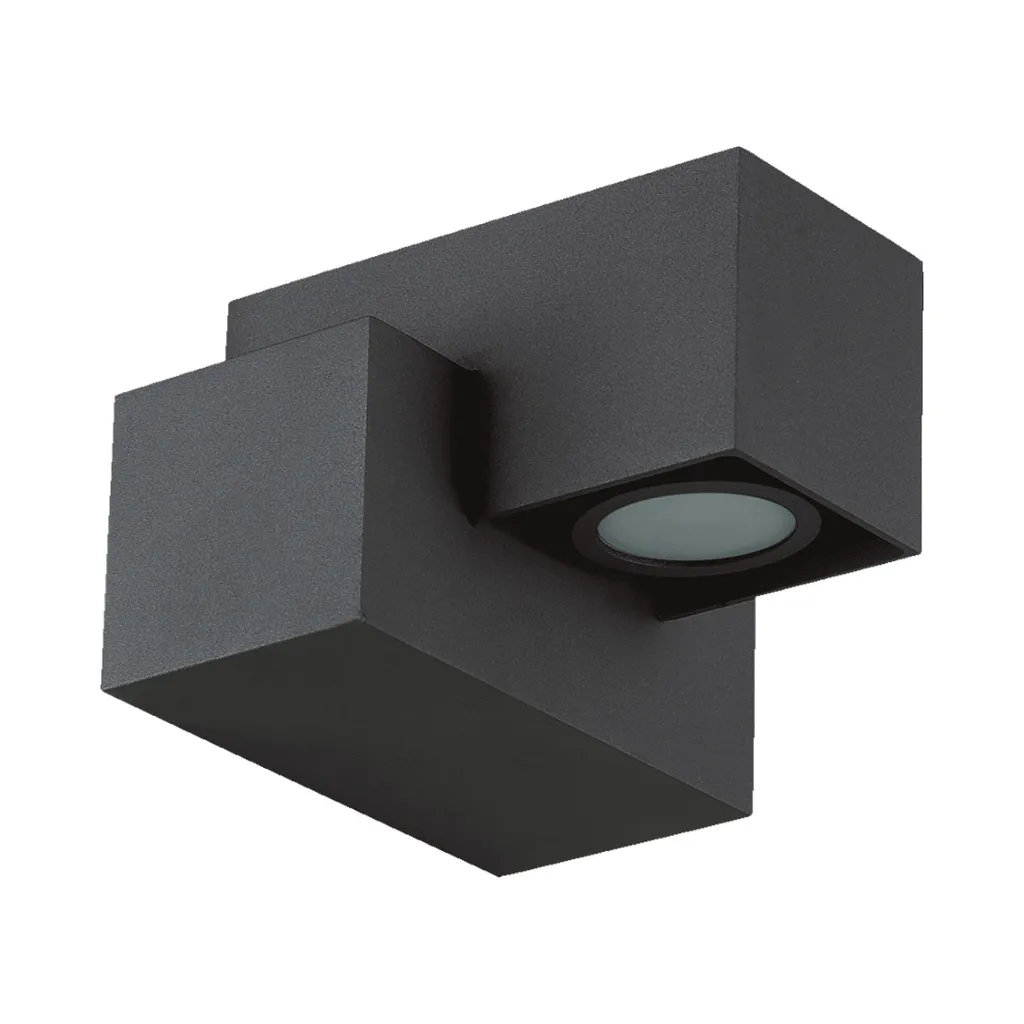 Éclairage extérieur LED ROCS IP44 Anti-humidité Gris Foncé 3W L120