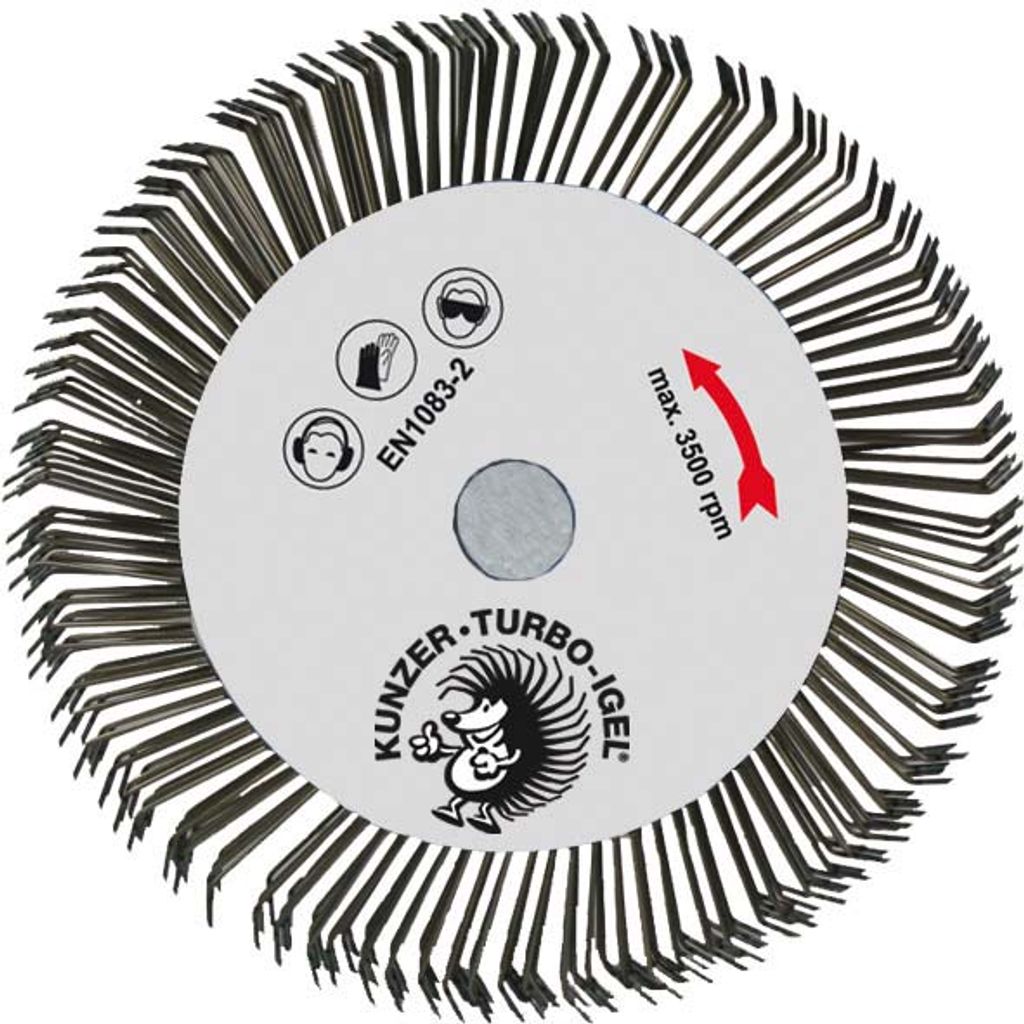 Kunzer Turbo Igel, 1 Stück und Dorn 7TI02