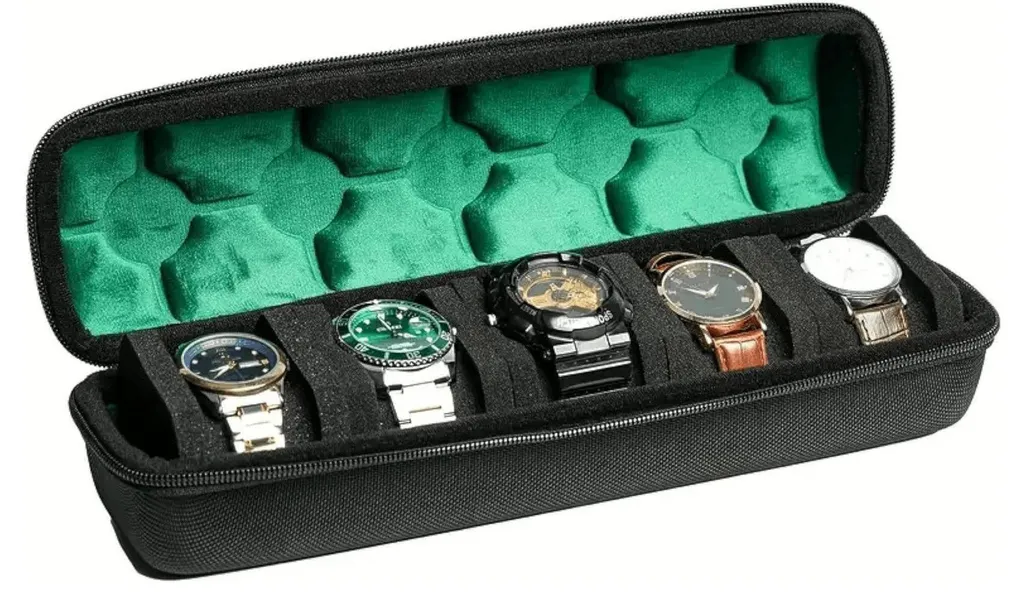 Étui montres anti-rayures pour éviter les chocs en voyage