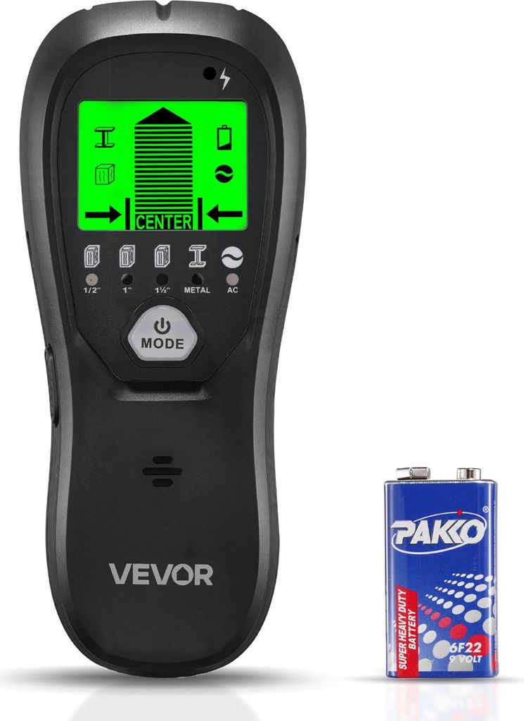 VEVOR Balkenfinder, Wandscanner, 5-in-1, elektronischer Produktbild 