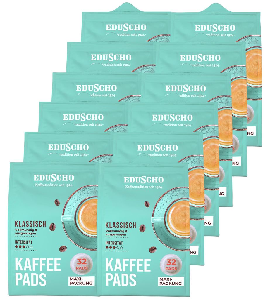 Eduscho Kaffeepads, Klassisch, Maxipack, 384 Pads Produktbild 