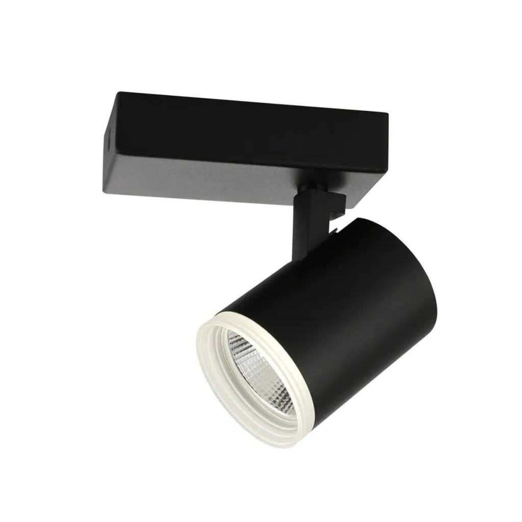 Faretto LED 5W Italux HELVIA SPL-31991-1B-BK Nero - Illuminazione Interni