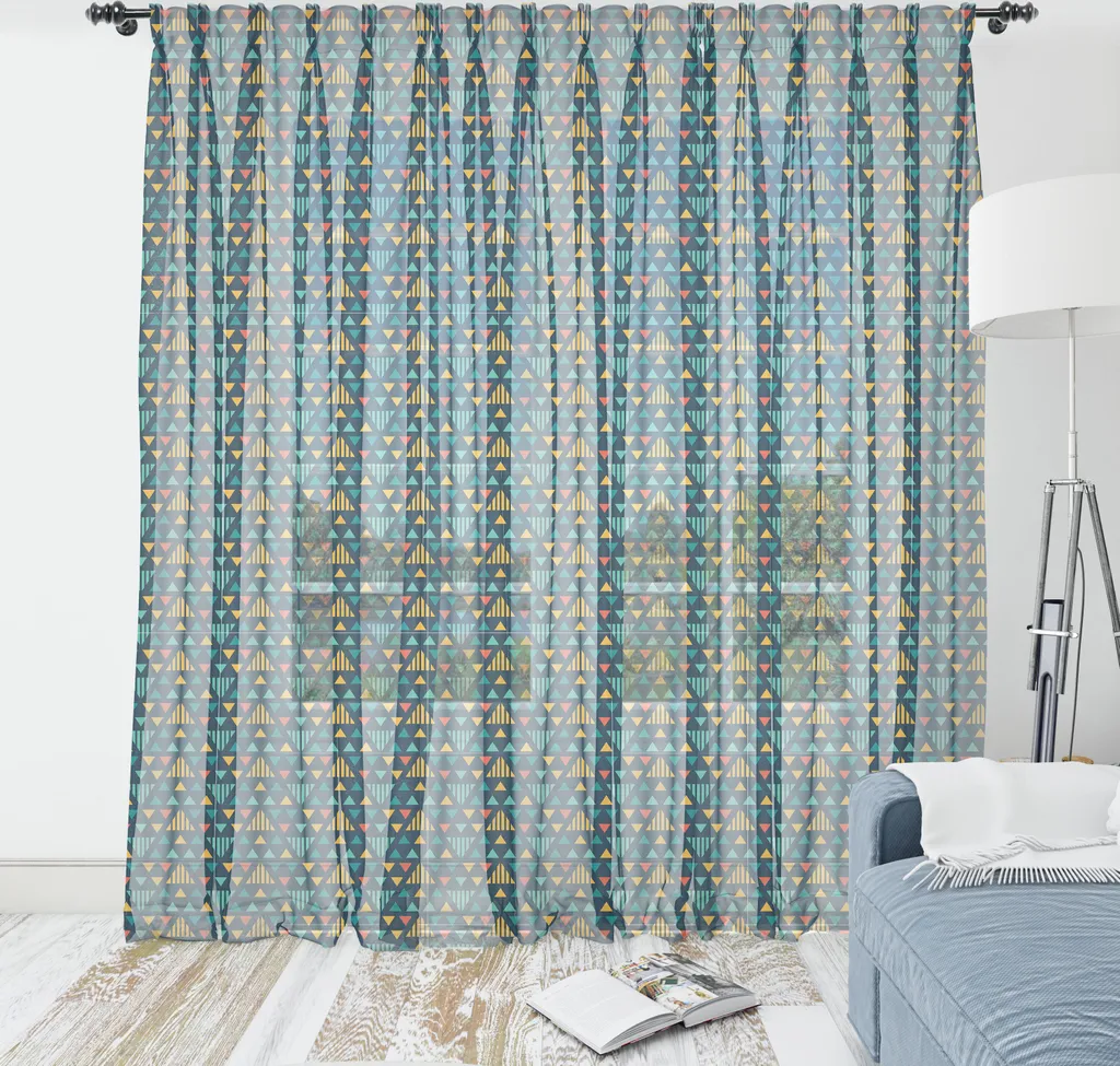 Decorazione Parete Moderna Abakuhaus - Arazzo Satinato Geometrico XL
