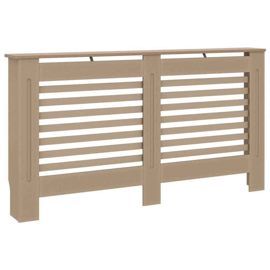 vidaXL Panele grzejnikowe 152x19x81,5 cm MDF Zdjęcie produktu 