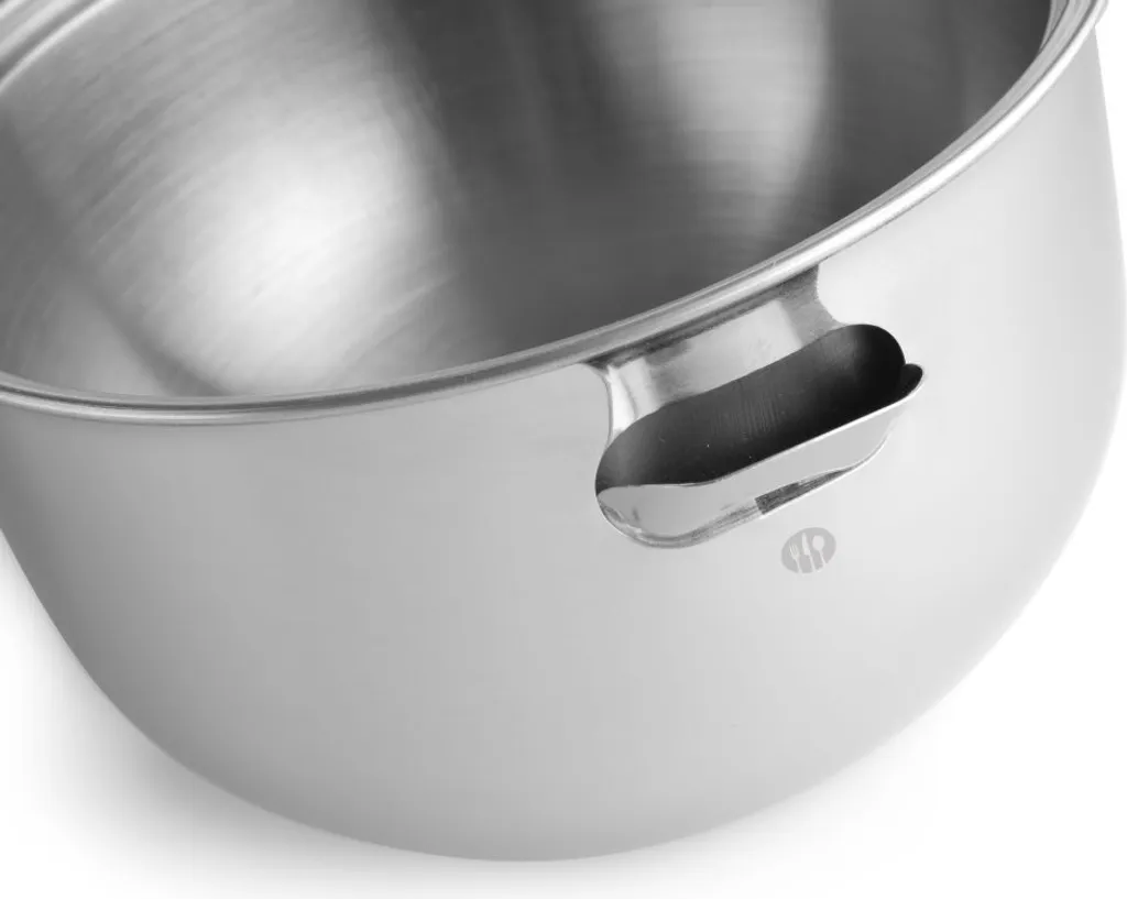 Marmite de bain-marie compacte de 1L en inox brossé Hendi