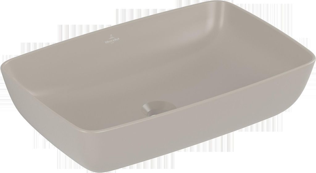 Villeroy & Boch Artis Aufsatzwaschbecken, rechteckig, ohne Überlauf, 580x385mm, 417258AM