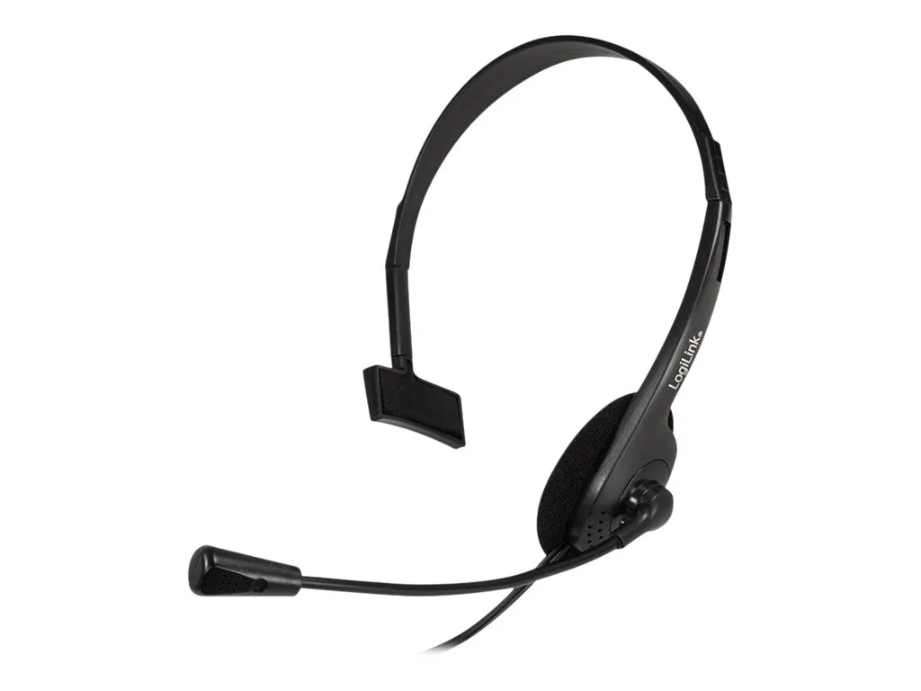Prezzo Shock LogiLink HS0054 Cuffia Mono - Audio Top per PC