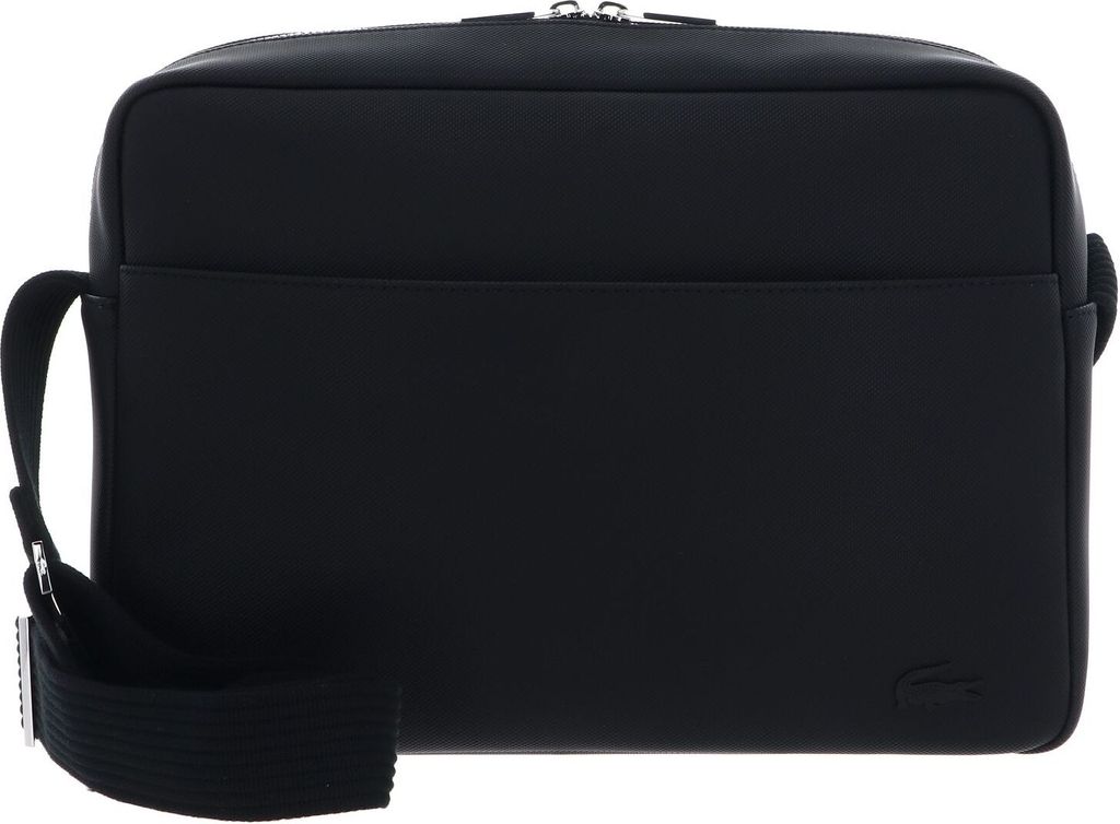LACOSTE Umhängetasche Men's Classic Airline Bag Noir schwarz
