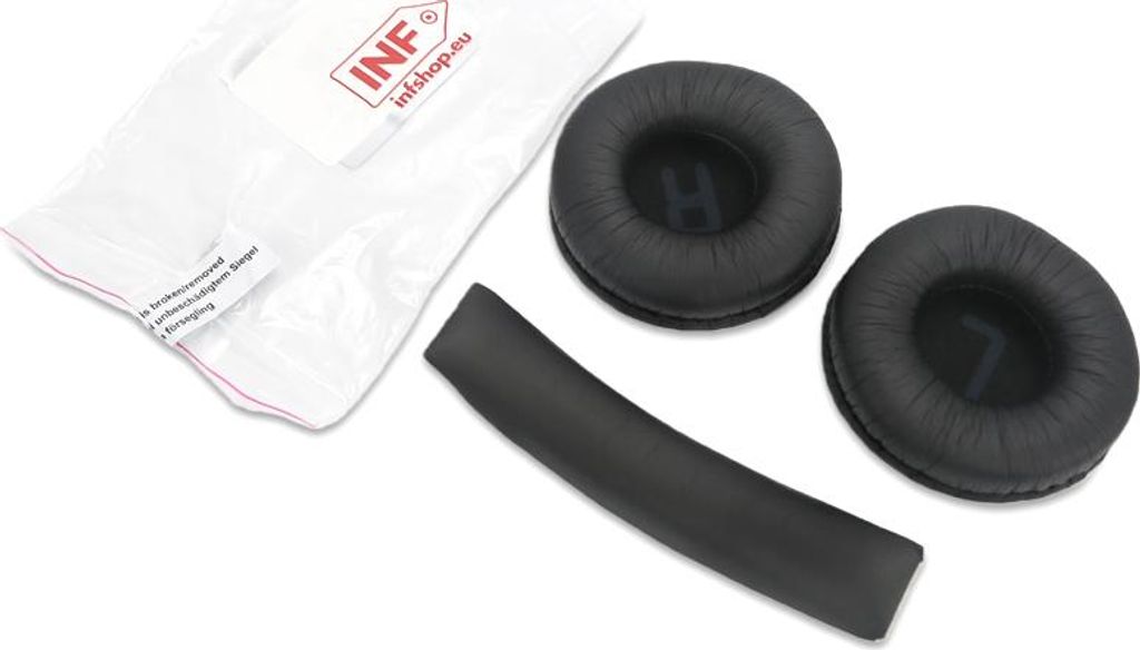 Accessoires audio GENERIQUE Coussinets de remplacement - oreillette mousse coussin de rechange pour casque jbl e35 e45bt e45 - noir