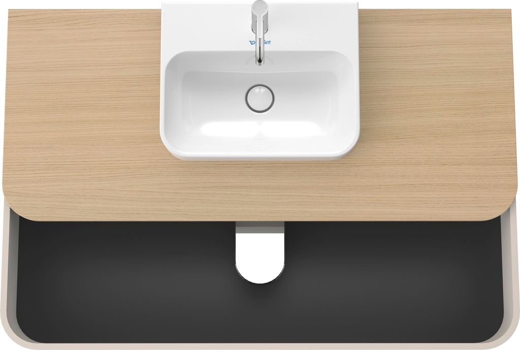 DURAVIT HP497203939 WTU HappyD2+ wandh.,408x1300x550mm Produktbild 