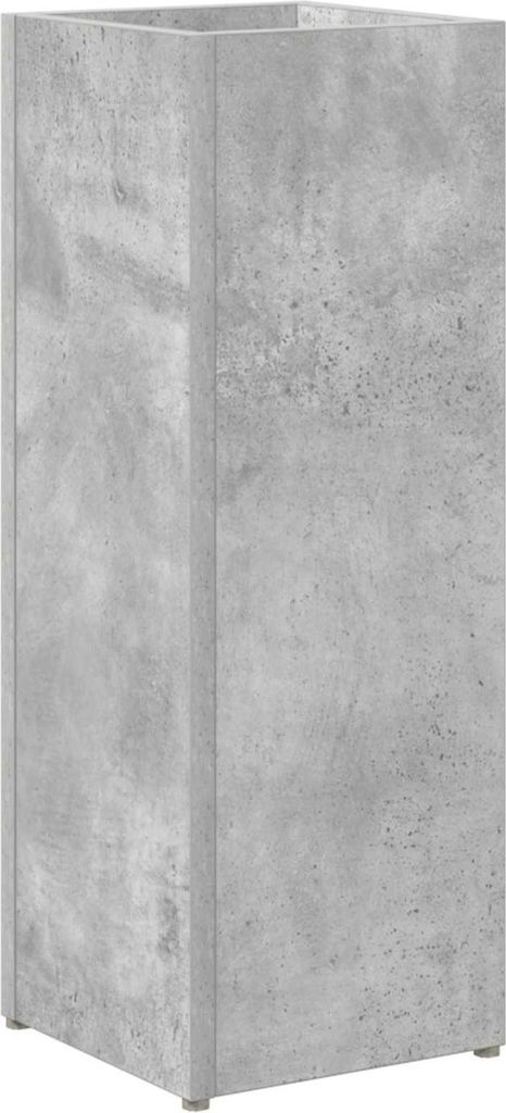 vidaXL Sonnenschirmhalter Beton Grau 20 x 20 x 55,5 cm Holzwerkstoff