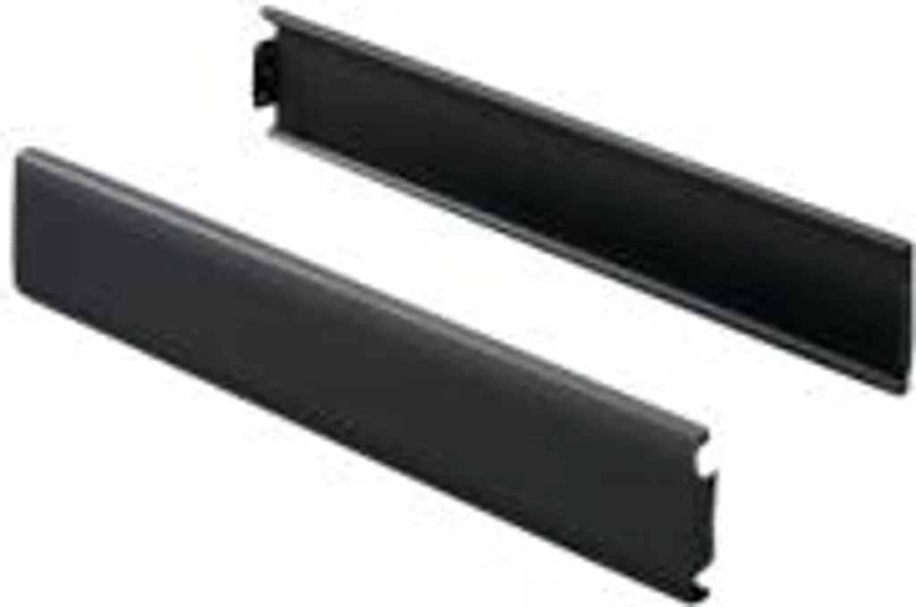 Plaques de fermeture pour socle Flex-Block Rittal 1200mm Noir Lot de 2