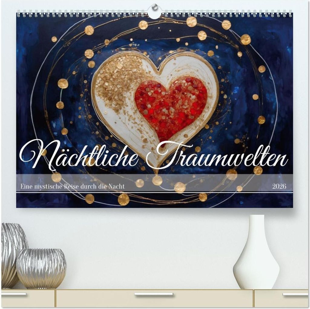 Nächtliche Traumwelten (hochwertiger Premium Wandkalender 2026 DIN A2 quer), Kunstdruck in Hochglanz